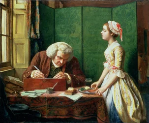 Dr Johnson (1709-84) presso l